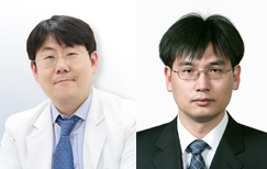 왼쪽부터 영남대병원 장민철 교수, 영남대 김정군 교수