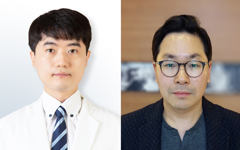 (좌) 윤석호 교수, (우) 노권찬 교수