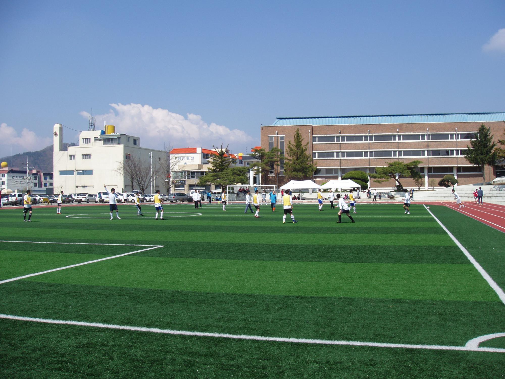 영천경찰서 주관 축구경기