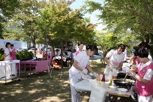 간호과 영은회 1004 day 먹거리 장터